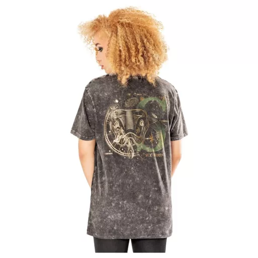 Harry Potter T-Shirt Slytherin Acid Wash