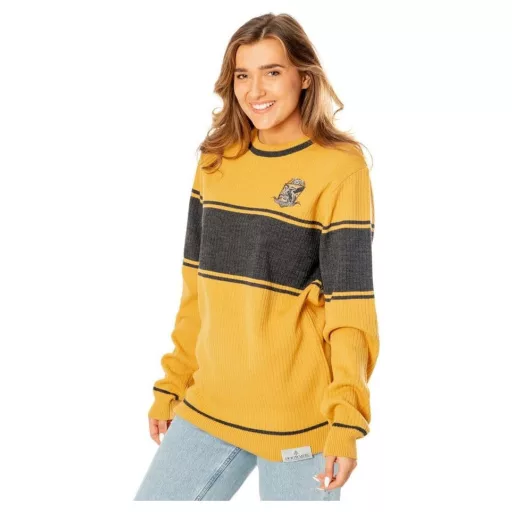 Harry Potter Kids Sweater Hufflepuff Varsity