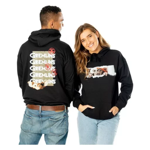 Gremlins Hooded Sweater Front Back Tear-Away
