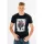 DC Comics T-Shirt The Joker Acid Wash Playing Card Size S