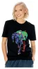 DC Comics T-Shirt The Joker Anime Red Light Size S