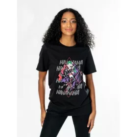 DC Comics T-Shirt Harley Quinn Joker Diamond Size M
