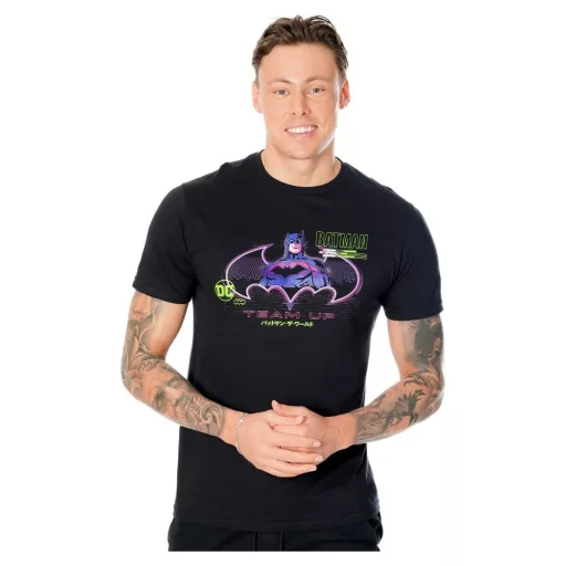 Batman T-Shirt Anime Matrix Grid