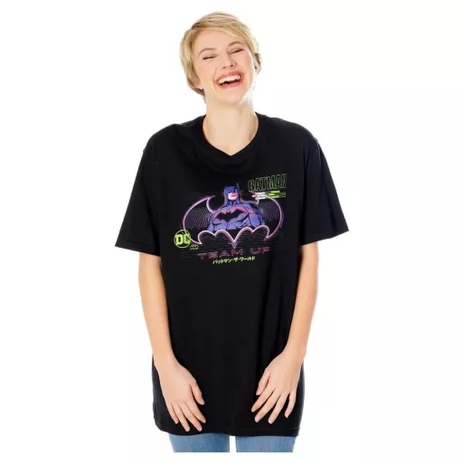 Batman T-Shirt Anime Matrix Grid
