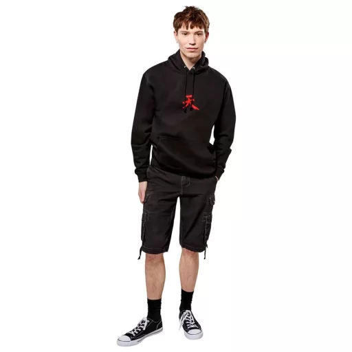 Street Fighter Hooded Sweater Akuma Reverse