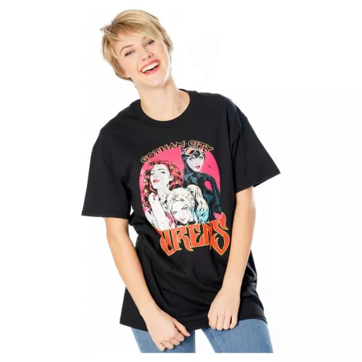 Gotham City Sirens T-Shirt Vintage Poster