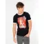 Gotham City Sirens T-Shirt Crossword Black Ringer