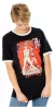 Gotham City Sirens T-Shirt Crossword Black Ringer Size L