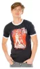 Gotham City Sirens T-Shirt Crossword Black Ringer Size M