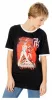 Gotham City Sirens T-Shirt Crossword Black Ringer Size M