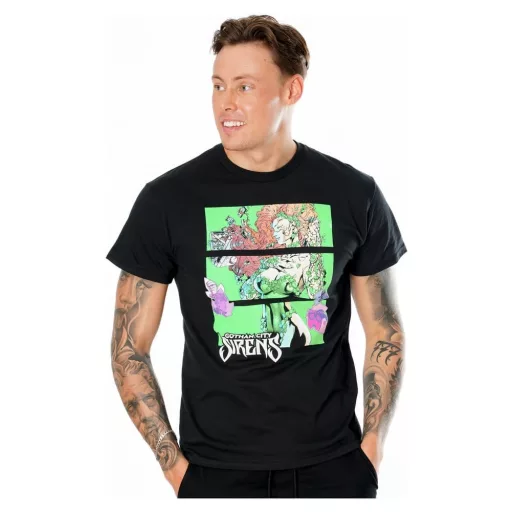 Gotham City Sirens T-Shirt Poison Ivy Sirens Cash Black