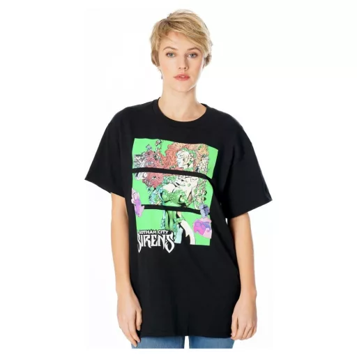 Gotham City Sirens T-Shirt Poison Ivy Sirens Cash Black