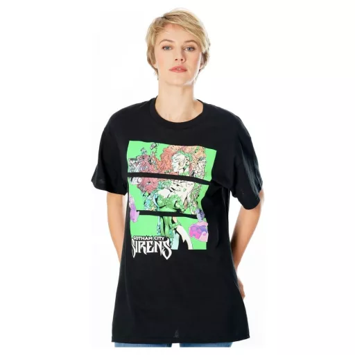 Gotham City Sirens T-Shirt Poison Ivy Sirens Cash Black