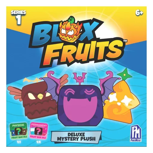 Blox Fruits Blind Bag Plush Figures 20 cm Series 1 Display (4)