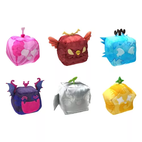 Blox Fruits Blind Bag Plush Figures 20 cm Series 1 Display (4)
