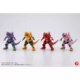   Godzilla x Evangelion Hyper Modeling Series PVC Statues 4-Pack Mechagodzilla Kiryu Eva colour Ver. 9 cm