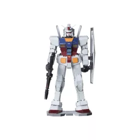   Mobile Suit Gundam Metallic Nano Puzzle Model Kit RX-78-2 12 cm