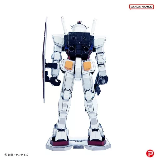 Mobile Suit Gundam Metallic Nano Puzzle Model Kit RX-78-2 12 cm