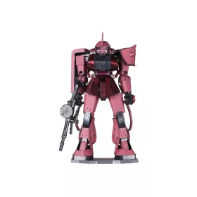   Mobile Suit Gundam Metallic Nano Puzzle Model Kit Char's Zaku 13 cm