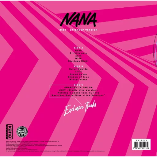 Nana Best Collection Vinyl 2 x LP Extended Version