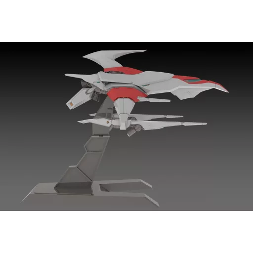 Dariusburst CS Core Plastic Kit 1/144 Legend Silver Hawk 3F-1B Space Fighter 14 cm