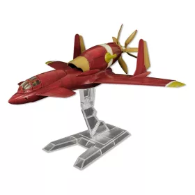   Royal Space Force: The Wings of Honnêamis Plastic Model Kit 1/72 Honneamise Oukoku Air Force Fighter Schira-DOW 3rd (Single Seat Type) 21 cm