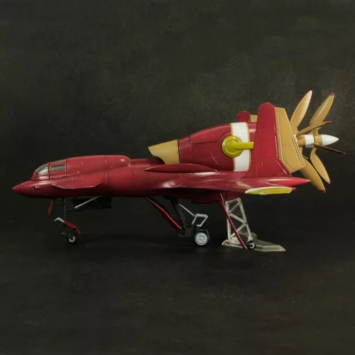 Royal Space Force: The Wings of Honnêamis Plastic Model Kit 1/72 Honneamise Oukoku Air Force Fighter Schira-DOW 3rd (Single Seat Type) 21 cm
