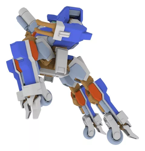 Wolf Fang Sky Fang 2001 Plastic Model Kit TYPE03 Karyu 12 cm