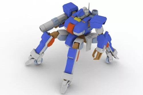 Wolf Fang Sky Fang 2001 Plastic Model Kit TYPE03 Karyu 12 cm