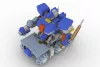 Wolf Fang Sky Fang 2001 Plastic Model Kit TYPE04 Shinryu 10 cm