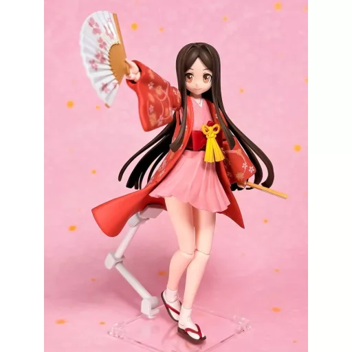 Suwahime Plafia Plastic Model Kit Suwahime (Mini Figure Set) 14 cm