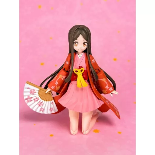 Suwahime Plafia Plastic Model Kit Suwahime (Mini Figure Set) 14 cm