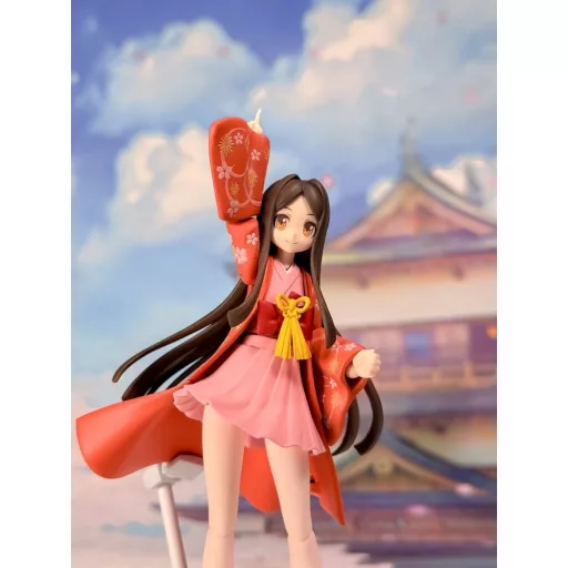 Suwahime Plafia Plastic Model Kit Suwahime (Mini Figure Set) 14 cm