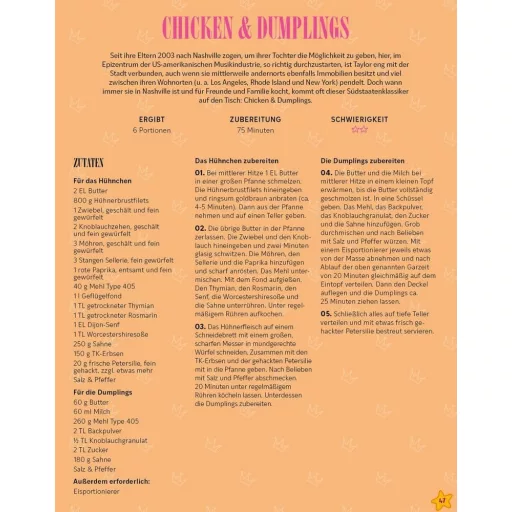 Taylor's Kitchen: The Ultimate Swiftie Cookbook *German Version*