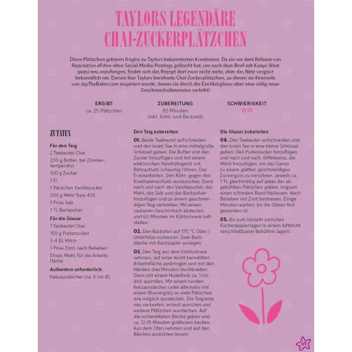 Taylor's Kitchen: The Ultimate Swiftie Cookbook *German Version*