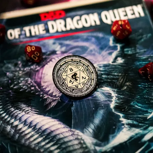 Dungeons & Dragons Pins Blind Box Mystery Mystery D20 Pins Assortment (10)