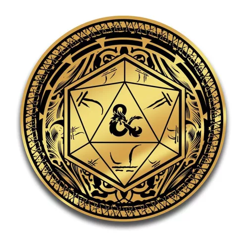 Dungeons & Dragons Pins Blind Box Mystery Mystery D20 Pins Assortment (10)