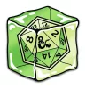 Dungeons & Dragons Pins Blind Box Mystery Mystery D20 Pins Assortment (10)