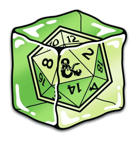 Dungeons & Dragons Pins Blind Box Mystery Mystery D20 Pins Assortment (10)