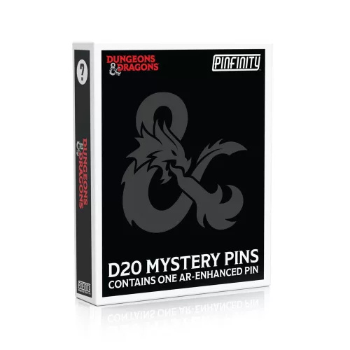 Dungeons & Dragons Pins Blind Box Mystery Mystery D20 Pins Assortment (10)