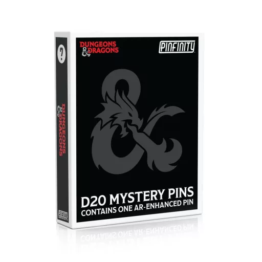 Dungeons & Dragons Pins Blind Box Mystery Mystery D20 Pins Assortment (10)