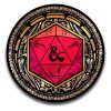 Dungeons & Dragons Pins Blind Box Mystery Mystery D20 Pins Assortment (10)