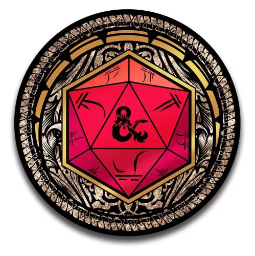 Dungeons & Dragons Pins Blind Box Mystery Mystery D20 Pins Assortment (10)