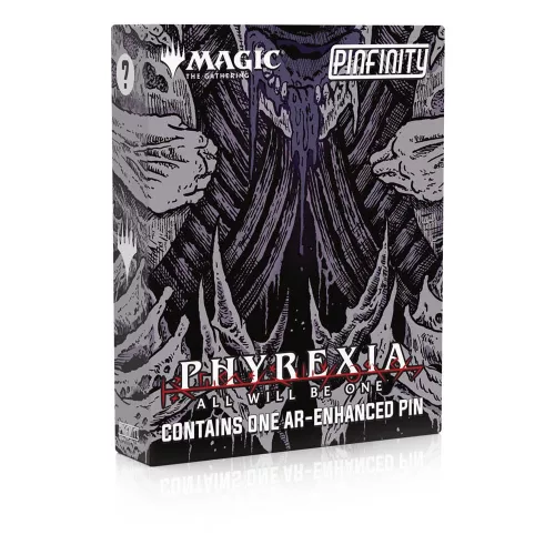 Magic: The Gathering Pins Blind Box Mystery Phyrexia Infected Lands Assortment (10)