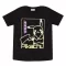 Pokémon T-Shirt Pikachu Neon Black 7-8 Years