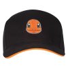 Pokemon Curved Bill Cap Charmander Badge