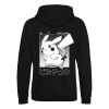 Pokemon Hooded Sweater Halftone Pikachu Size M