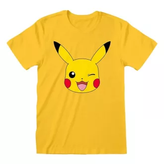Pokémon T-Shirt Pikachu Sunflower Front Size L
