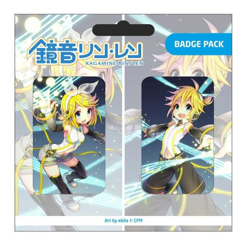 Hatsune Miku Pin Badges 2-Pack Set C