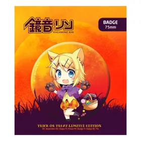   Hatsune Miku Pin Badge Halloween Limited Edition Kagamine Rin